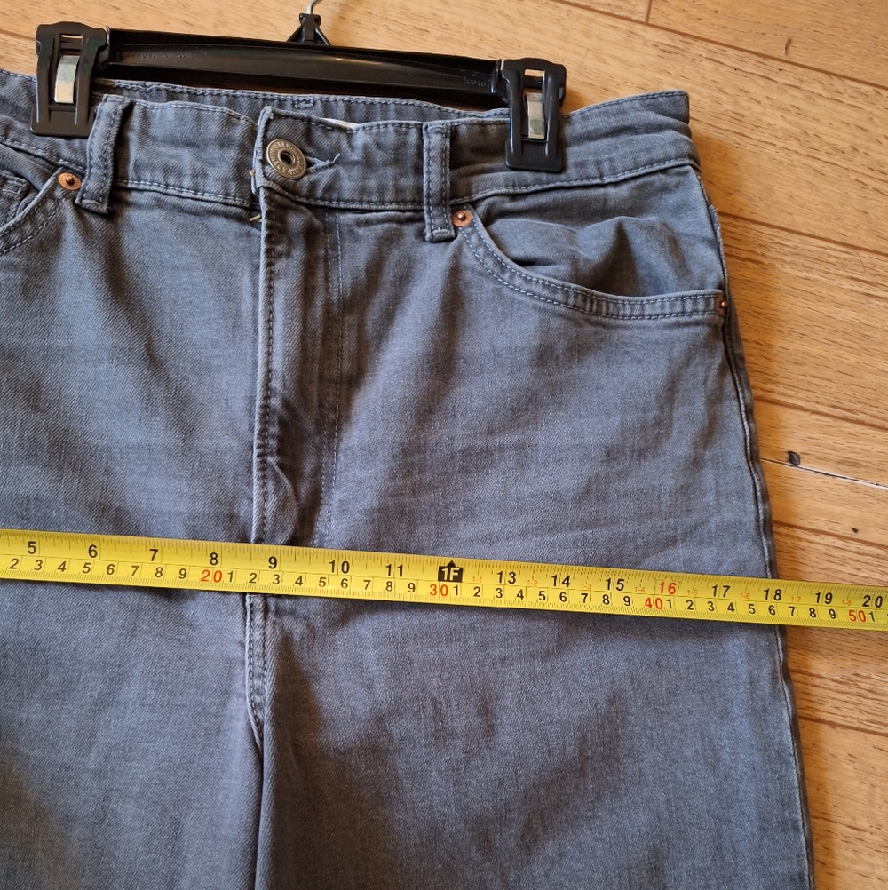H&M Bleecker High Rise Wide Leg Jeans Size 8 - Picture 6 of 12